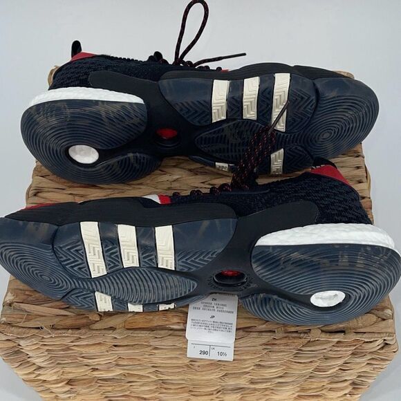 Adidas Trae Young 2 Chinese New Year Black Red White IF2163 Men's Size 11 New - Picture 9 of 11